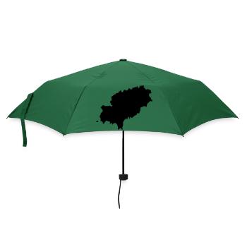 Ibiza - Regenschirm (klein) - Flaschengrün - Vorne