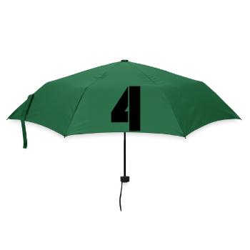 4 - Regenschirm (klein) - Flaschengrün - Vorne