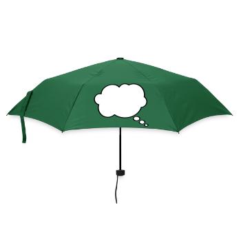 Thought Bubble - Regenschirm (klein) - Flaschengrün - Vorne