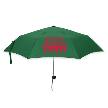 not talk to me - Regenschirm (klein) - Flaschengrün - Vorne