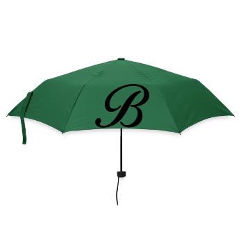 B - Regenschirm (klein) - Flaschengrün - Vorne