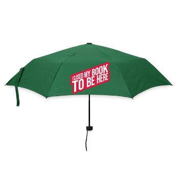 I closed my book - Regenschirm (klein) - Flaschengrün - Vorne