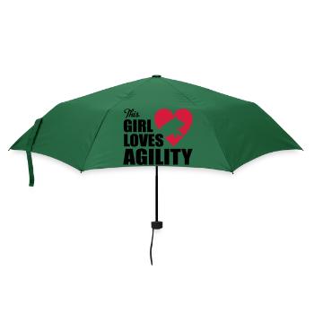 agility - Regenschirm (klein) - Flaschengrün - Vorne