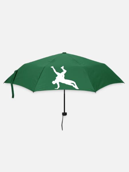 wrestling - Regenschirm (klein) - Flaschengrün