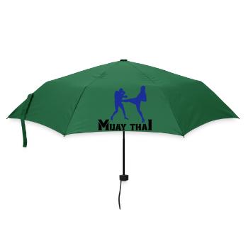 muay thai - Regenschirm (klein) - Flaschengrün - Vorne