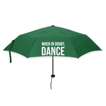 When in Doubt Dance - Regenschirm (klein) - Flaschengrün - Vorne