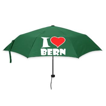Bern - Regenschirm (klein) - Flaschengrün - Vorne