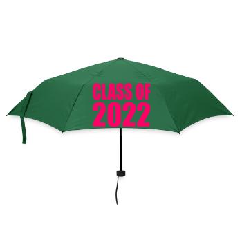 Class of 2022 - Regenschirm (klein) - Flaschengrün - Vorne
