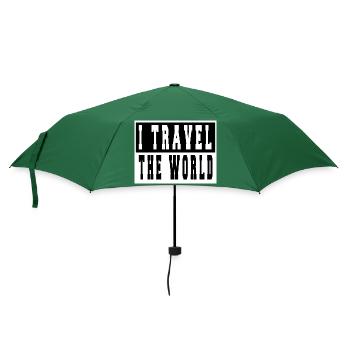 birthday present geek jokes fun gift idea france - Regenschirm (klein) - Flaschengrün - Vorne