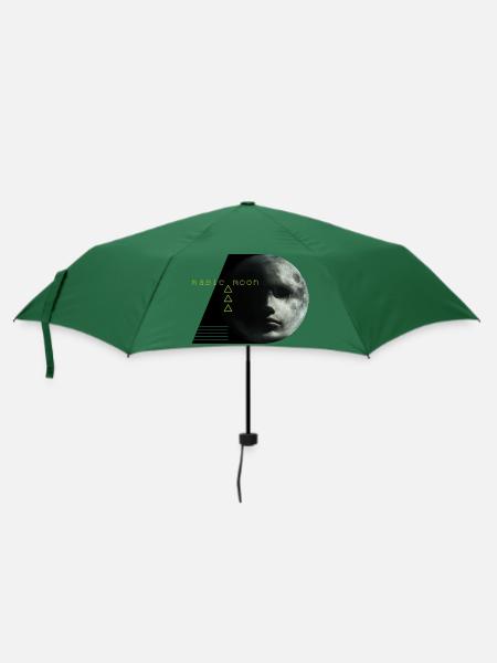 magic moon - Regenschirm (klein) - Flaschengrün