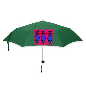 RETIREMENT. HAPPY RETIREMENT. HAPPY RETIREMENT - Umbrella (small) - bottlegreen - Front