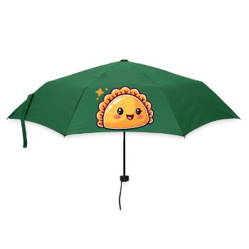 Süßer Empanada Comic - Regenschirm (klein) - Flaschengrün - Vorne