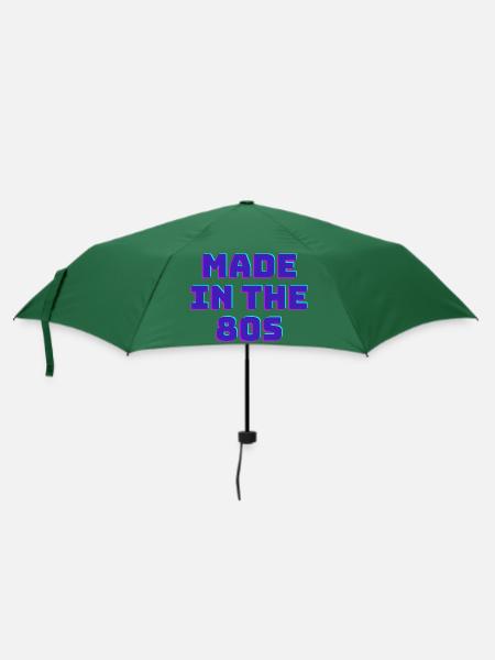 Made in the 80s - Regenschirm (klein) - Flaschengrün