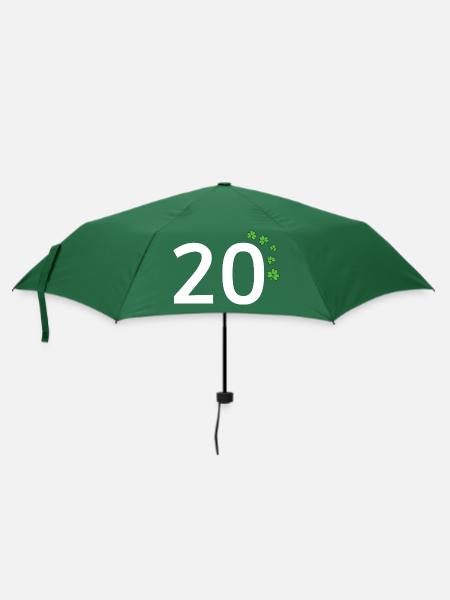 20 - Regenschirm (klein) - Flaschengrün