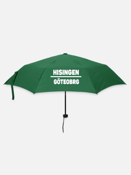 Hisingen Göteborg - Regenschirm (klein) - Flaschengrün