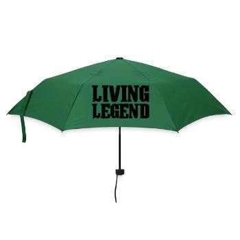 Living Legend - Regenschirm (klein) - Flaschengrün - Vorne