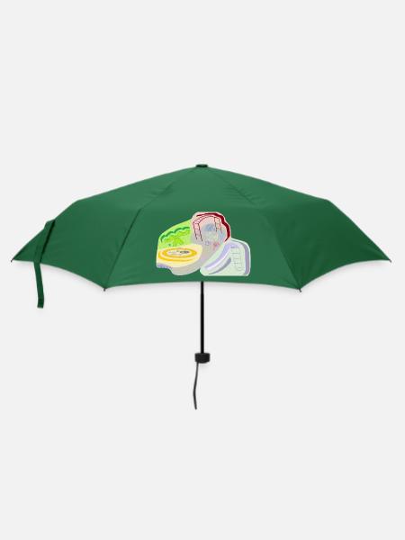 Spielplatz meines Geistes - Regenschirm (klein) - Flaschengrün