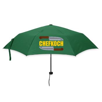 Chefkoch - Regenschirm (klein) - Flaschengrün - Vorne
