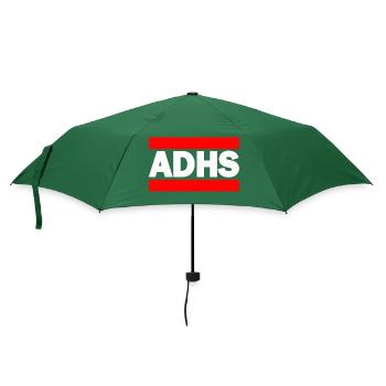 ADHS - Regenschirm (klein) - Flaschengrün - Vorne