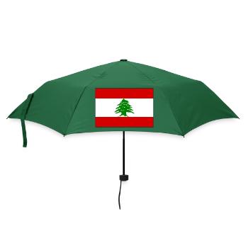 Libanon - Regenschirm (klein) - Flaschengrün - Vorne