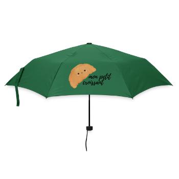 Croissant - Regenschirm (klein) - Flaschengrün - Vorne