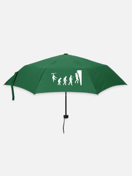 Klettern Evolution Shirt - Regenschirm (klein) - Flaschengrün