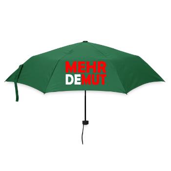 Demut - Regenschirm (klein) - Flaschengrün - Vorne