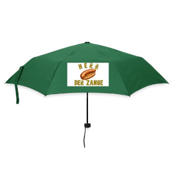 Herr der Zange - Regenschirm (klein) - Flaschengrün - Vorne