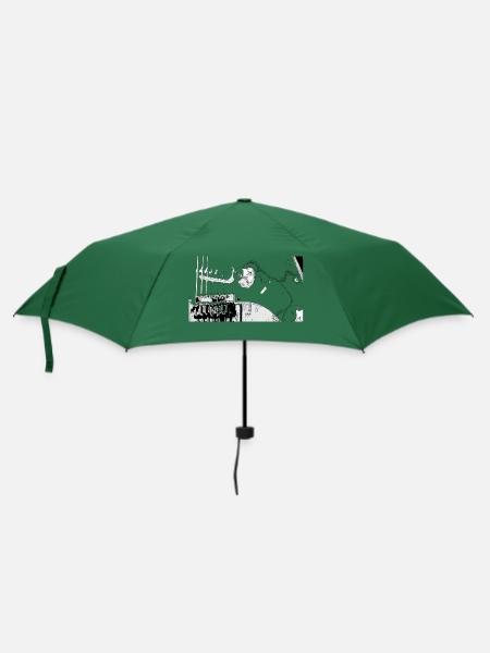 Elektrogitarre - Regenschirm (klein) - Flaschengrün