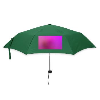 Wild Purple - Regenschirm (klein) - Flaschengrün - Vorne