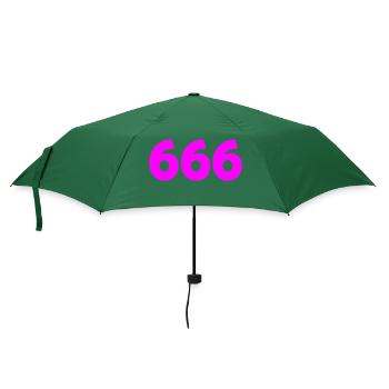 666 - Regenschirm (klein) - Flaschengrün - Vorne