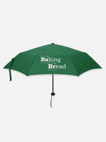 Baking Bread - Regenschirm (klein) - Flaschengrün