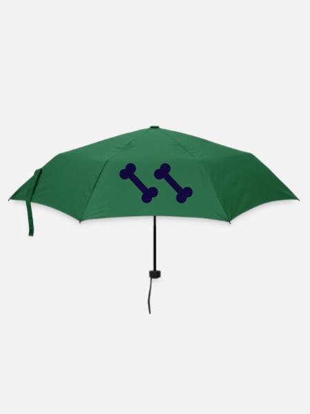 DOG CAT PET - Regenschirm (klein) - Flaschengrün
