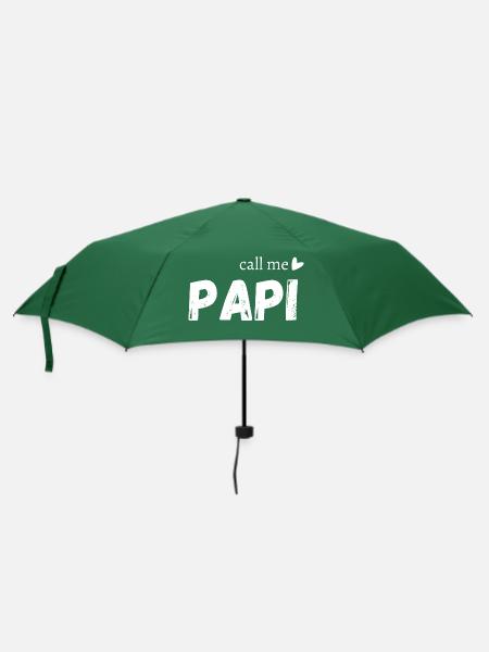 Nenn mich Opa - Regenschirm (klein) - Flaschengrün