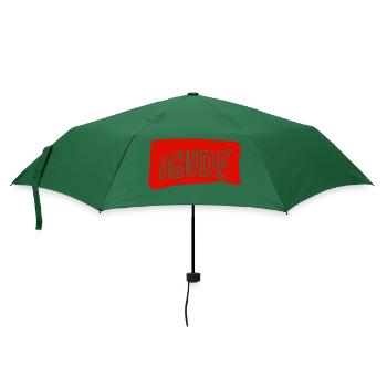 iGUDE - Regenschirm (klein) - Flaschengrün - Vorne