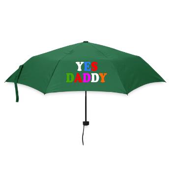 Yes daddy - Regenschirm (klein) - Flaschengrün - Vorne
