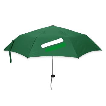 Steiermark Style Streifen - Regenschirm (klein) - Flaschengrün - Vorne