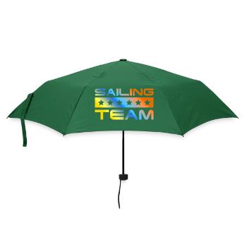 Sailing Crew Bunt - Regenschirm (klein) - Flaschengrün - Vorne