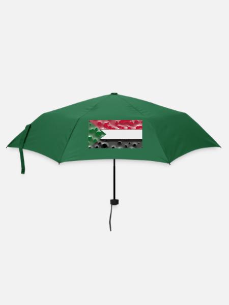 Sudan - Regenschirm (klein) - Flaschengrün