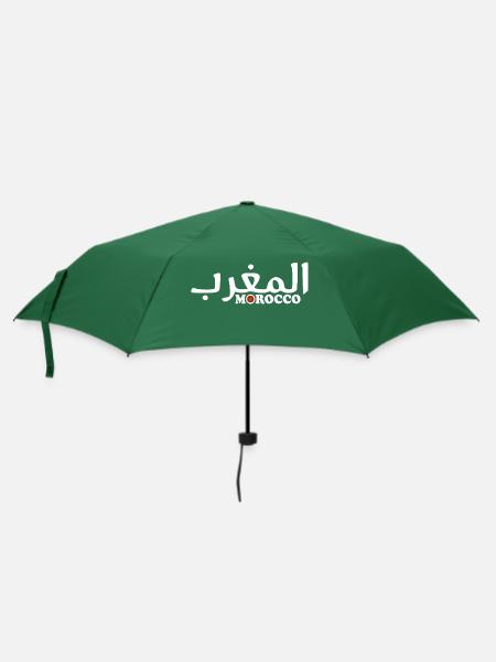 Marokko - Regenschirm (klein) - Flaschengrün