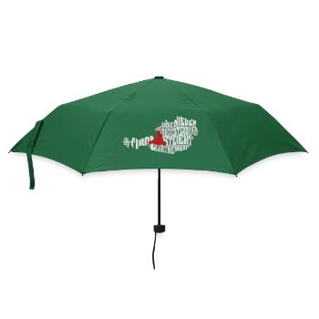 Salzburg - Österreich Salzburg - Regenschirm (klein) - Flaschengrün - Vorne