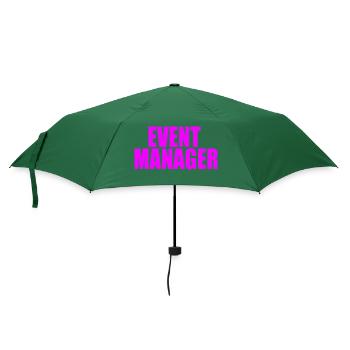 EVENT-MANAGER - Regenschirm (klein) - Flaschengrün - Vorne