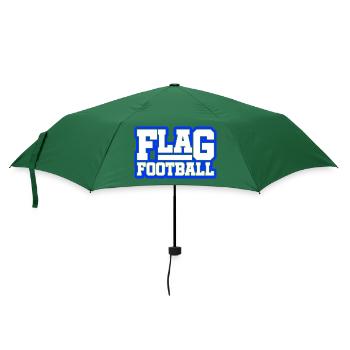 Flag Football - Regenschirm (klein) - Flaschengrün - Vorne