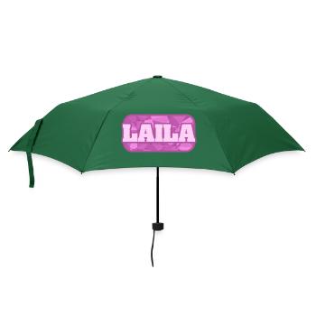 Gesundheit Laila - Regenschirm (klein) - Flaschengrün - Vorne