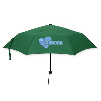 Mama Aurora - Regenschirm (klein) - Flaschengrün - Vorne