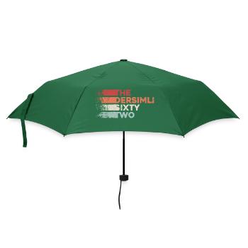 Dersim 62 Türkei Turkiye Geschenk Urlaub TR Türk - Regenschirm (klein) - Flaschengrün - Vorne