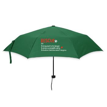 Pet Rescue definition - Regenschirm (klein) - Flaschengrün - Vorne