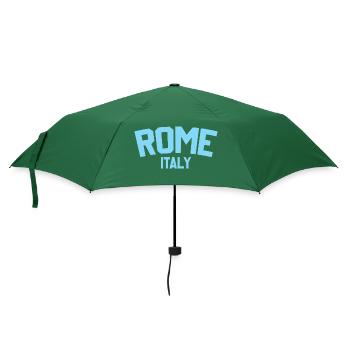Rom Italien - Regenschirm (klein) - Flaschengrün - Vorne
