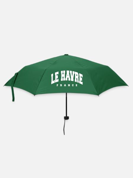 Le Havre - Regenschirm (klein) - Flaschengrün