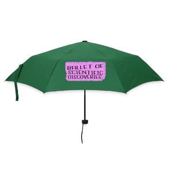 sayings bday gift present idea experiment - Regenschirm (klein) - Flaschengrün - Vorne